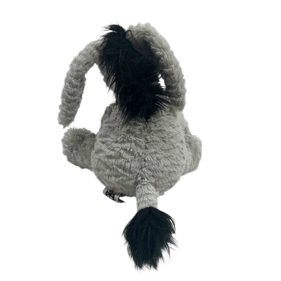 Retired Jellycat London Medium Fuddlewuddle Donkey 10" Plush Toy Grey Soft HTF! - Picture 7 of 9